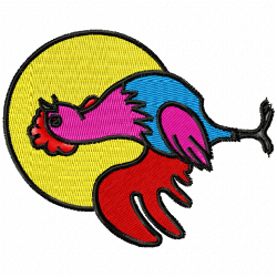 Chickens And Roosters Embroidery Design 5 Chickens And Roosters Embroidery Design 5